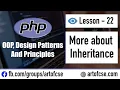 Object-Oriented PHP Bangla Tutorial - 22 More About Inheritance