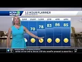 Northern California forecast Pleasant day before the heat arrives