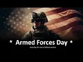 Free US Armed Forces Day Poster PowerPoint Template Google Slides Theme by GreatPPT