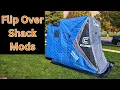 Two Man Flip Over Ice Shack Mods - Clam Nanook XT Thermal