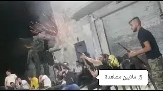 اطلاق نار كثيف افراح سوريا  اطلاق نار كثيف افراح سوريا