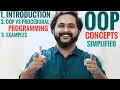 Introduction to Object Oriented Programming Simplified vs Procedural Programming Examples