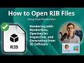 RIB File Format Open RenderMan Scene Files