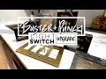 Upgrading to Buster and Punch Hardware (Brass Dimmers and Wall Plates)