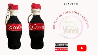 #llavero a crochet #botelladecocacola #ideapararegalar #diadelpadre
