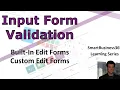 PowerApps - Input Form Validation