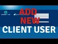 How To Add New Client User On Cloud Stack Management Server