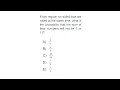 ACT Math Problem 58 Intermediate 24