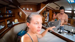 ⛵️Let’s HOPE our rudder quadrant DOESN”T BREAK for the third time!! #228