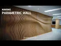 Making parametric design wall art wall