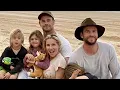 Liam Hemsworth Camps In Queensland w Brother Chris Family