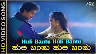huli banthu huli hd video song chinna ravichandran yamuna hamsalekha spb ks chithra