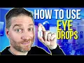 Download Lagu How To Use EYE DROPS - How To Put Eye Drops in Correctly