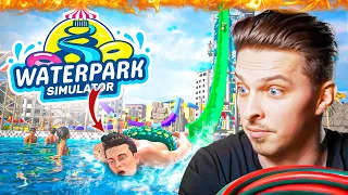 OTEVŘEL JSEM SVŮJ AQUAPARK! | WATERPARK SIMULATOR