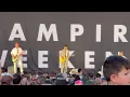 Vampire Weekend "Holiday" LIVE