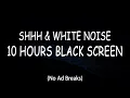 Download Lagu 10 Hours of Gentle Shh \u0026 White Noise for Calming Colicky Babies 🌙 Relaxing Dark Screen Sleep Aid