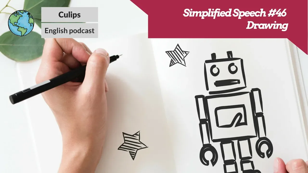 Outline Video Simplified Speech #46 - Drawing