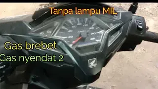 penyebab honda vario 125 led ga mau di gas dan brebet