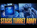 This Stasis Warlock Build Lets You Spam INFINITE TURRETS Destiny 2