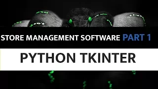 Store Management Software Using Python Tkinter - 1 Creating Database