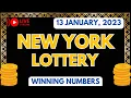 New York Evening Lottery Results For - 13 Jan 2024