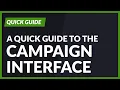 The Campaign Interface A Quick guide World Anvil tutorial