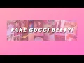Lauren Harlee 10 SIGNS YOU GOT A FAKE GUCCI BELT