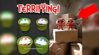 Piranhaa Plants getting hella SCARED for 21 minutes straight 😳👽