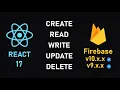 READ WRITE UPDATE DELETE Data Firebase Realtime DB v9 React JS