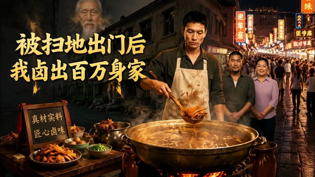 被無情掃地出門,我憑滷技翻身逆袭,坐擁百萬財富