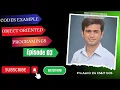 OOP Lecture 3 2nd Coding Example Classes and Objects Explained Prof Aamir Zia UOS
