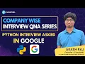 Length of longest substring without repeating characters Python interview problem Google