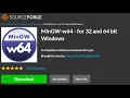 Install MinGW-W64 from archive on Windows