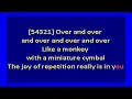 hot chip  - over and over (karaoke)