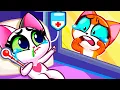 Oh No, Baby Cat Got Sick!💊Take Care of Baby Cat | Toddler Cartoon with Kittens by Purr-Purr Stories