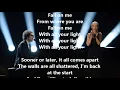 Download Lagu A GREAT BIG WORLD \u0026 CHRISTINA AGUILERA - FALL ON ME (Radio Edit Lyric Video 2019)
