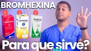 What is brohexine used for 3 things