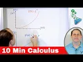 Understand Calculus Derivatives in 10 Minutes
