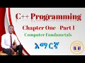 C Programming - Computer Fundamentals Chapter One