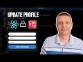 Edit User Info in a React App with Amazon Cognito Authentication