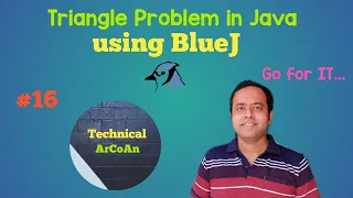 Triangle Problem in Java using BlueJ BlueJ IDE ICSE IX X Java Programming