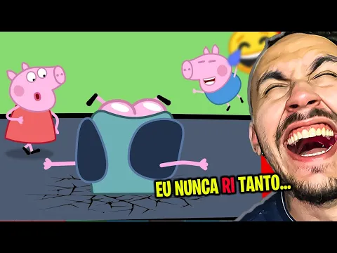 TENTE NÃO RIR - Peppa Pig DA ZOEIRA E ENGRAÇADA | *impossível #14