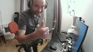 StephSAX Waves Wavs Ahmed Spins Alto Saxophone Sax Afro House Impro 