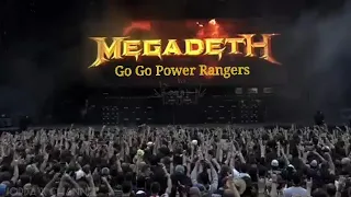 megadeth mighty morphin power rangers live 