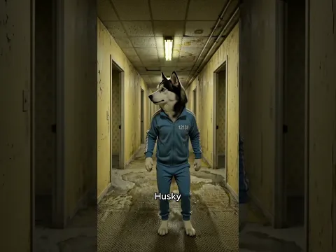 Is the little yellow chick the Husky found real or fake? #dog #funny #animals#backrooms