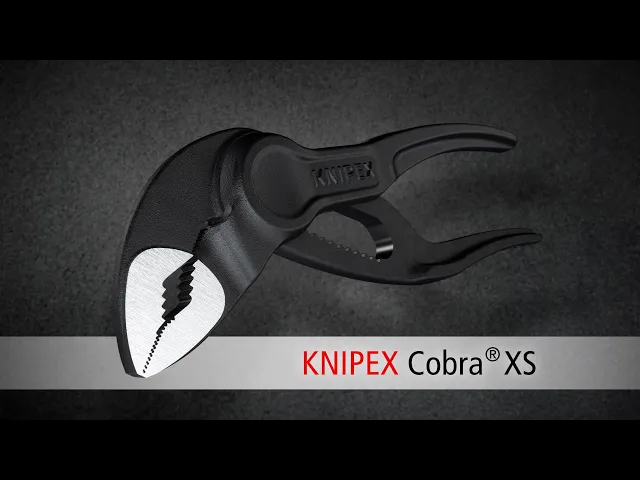 Клещи раздвижени Cobra …matic, червена ръкохватка 250мм, с отваряща пружина, Knipex - K8711250