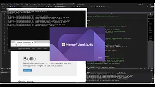 Website with Python inside Visual Studio 2022 Getting Started