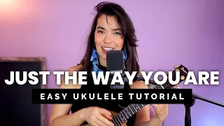 Download Bruno Mars: Just The Way You Are | 3 EASY CHORDS | Ukulele Tutorial Taught by a Music Teacher MP3