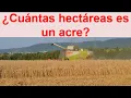 Cuantas hectareas es un acre