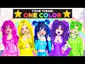 Download Lagu ONLY ONE COLOR OUTFITS IN DRESS TO IMPRESS!